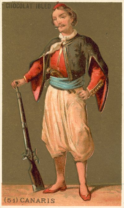 Constantino Canaris, almirante y político griego de French School